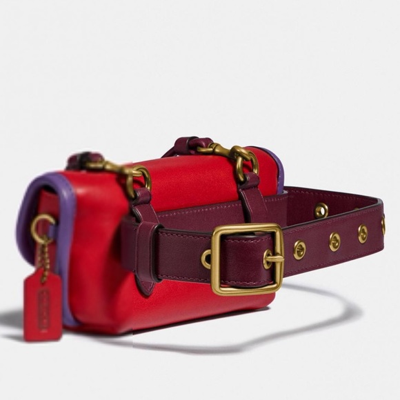 turnlock flare belt bolsa